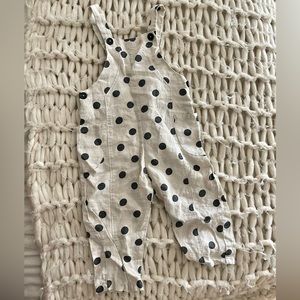 Zara linen overalls 3-4 years